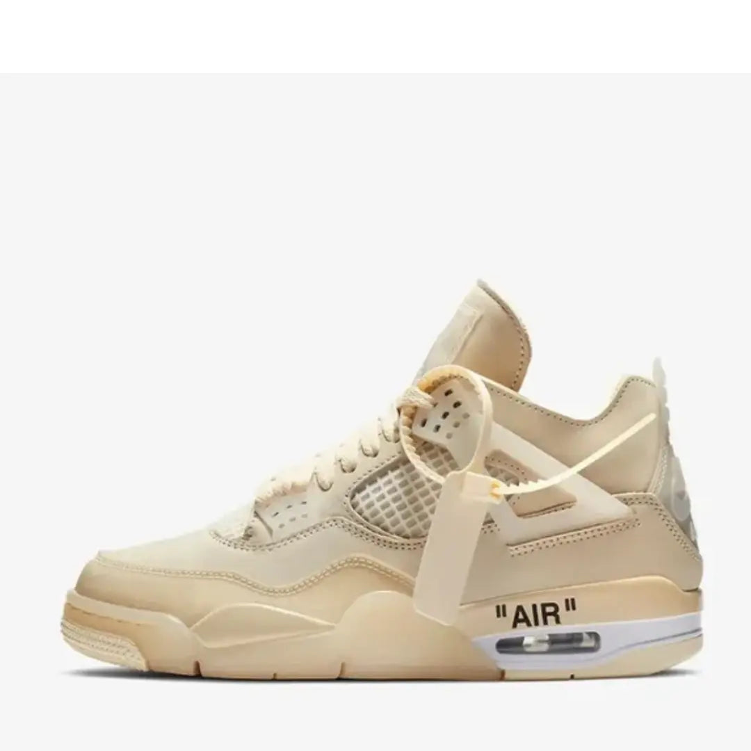 Air Jordan 4 x Off-White (Sail)