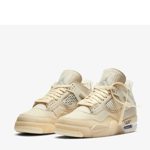 Air Jordan 4 x Off-White (Sail)