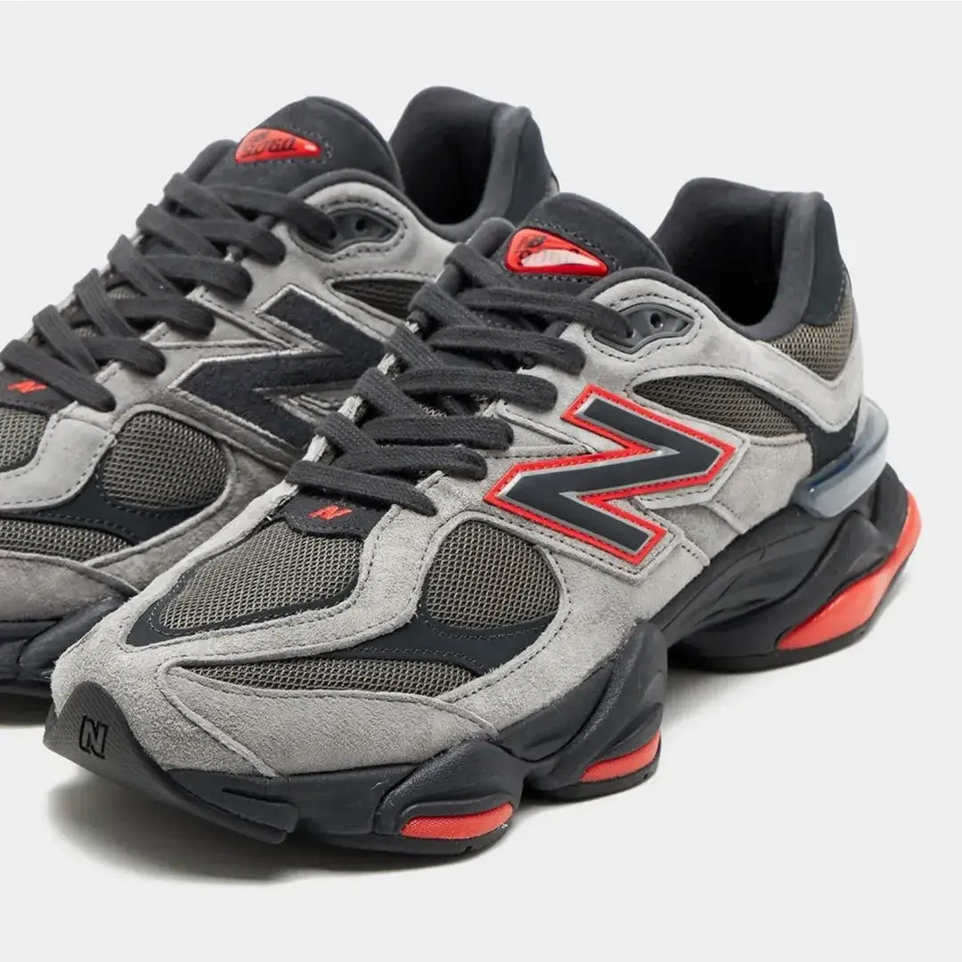 New Balance 9060 JD Sports Exclusive (Gray, Black & Red)