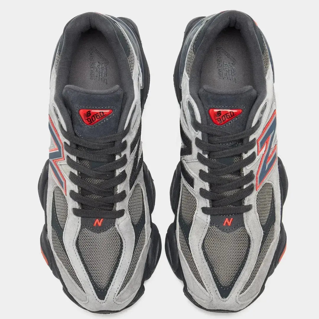New Balance 9060 JD Sports Exclusive (Gray, Black & Red)