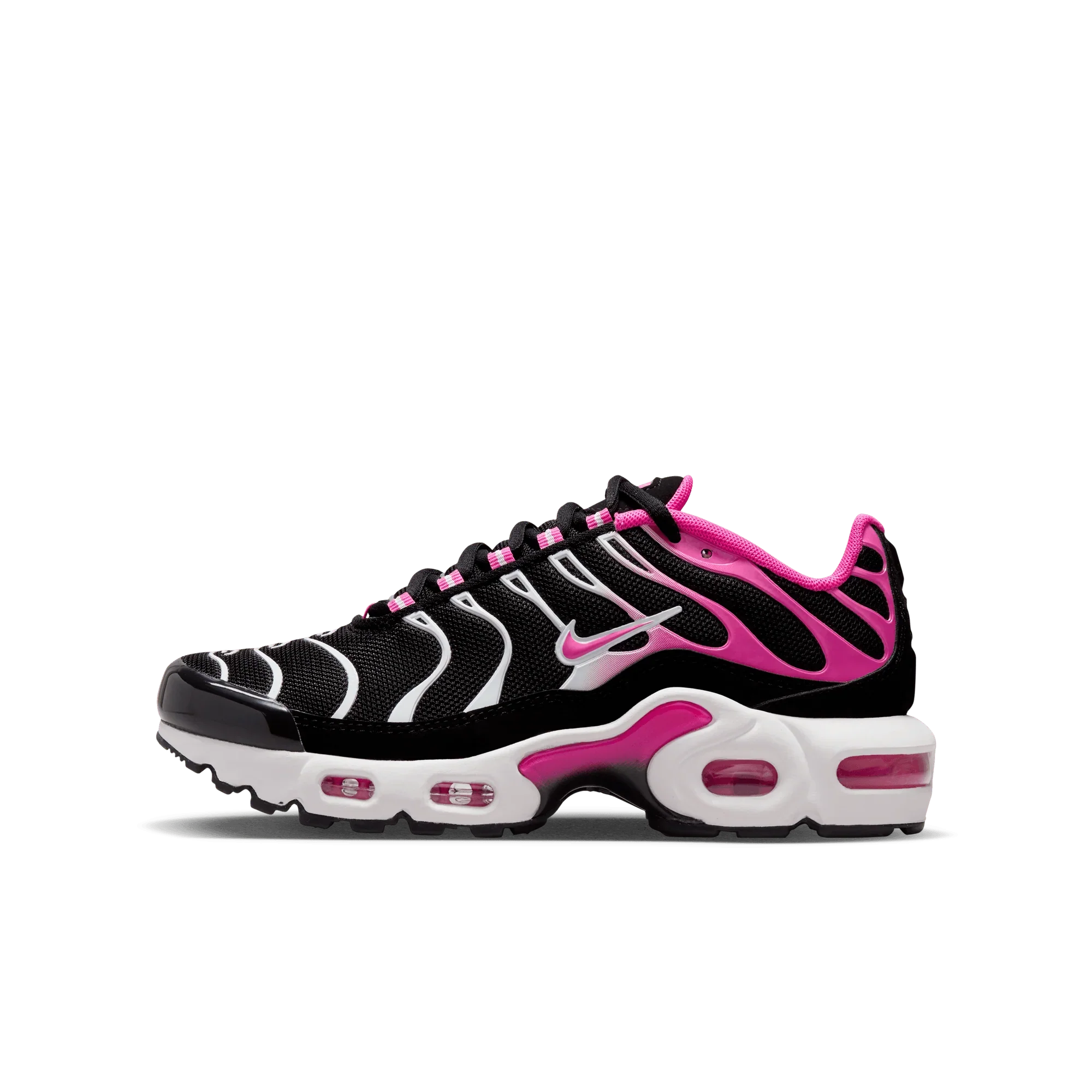 Nike Air Max TN GS (Black Laser Fuchsia)