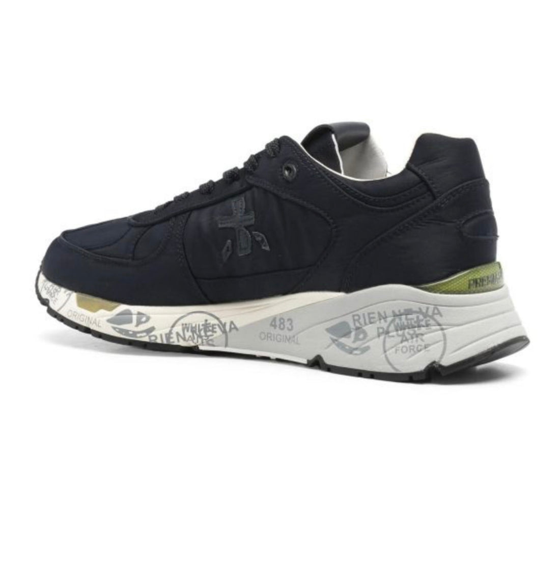 Premiata Mick (7712 Black Blue)