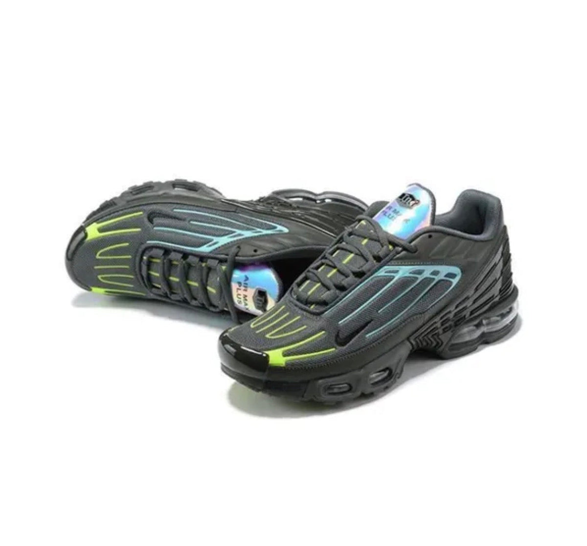 Nike Air Max Plus 3 Black Teal Volt, patike, slika 2