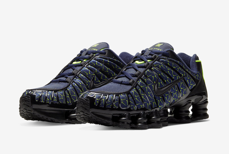 Nike Shox TL (Mini Neon Swooshes)